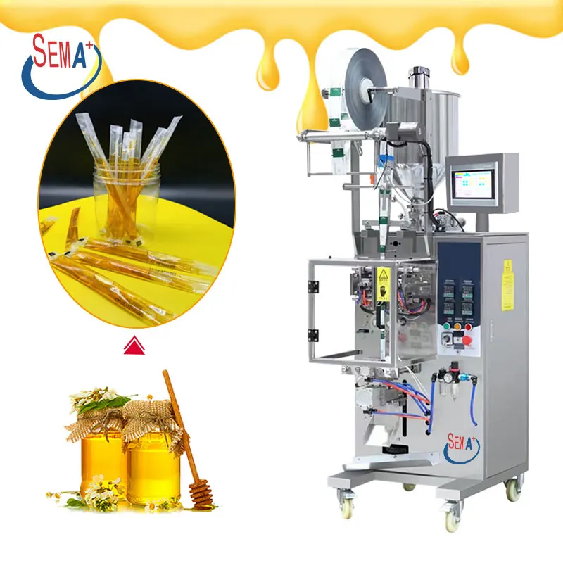 

Automatic Honey Sachet Packing Machine honey stick filling machine