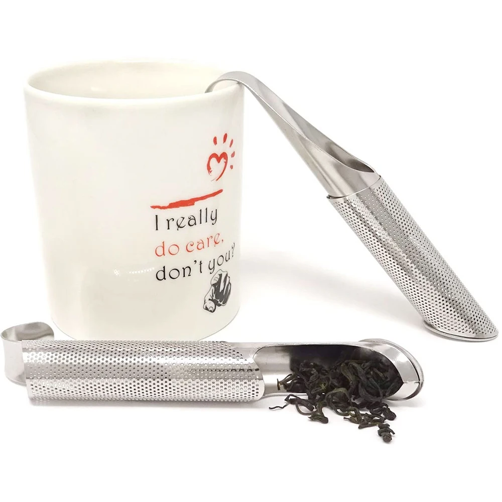 Colorful Fine Mesh 304 Stainless Steel Tube Shape Bulk Tea Infuser