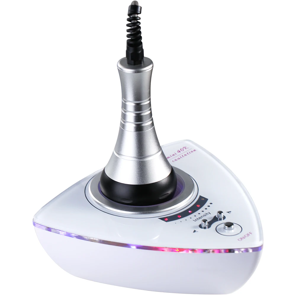 

40K ultrasonic body slimming machine vacuum cavitation machine weight loss, White