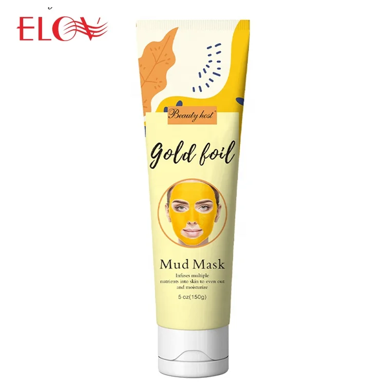 

Deep Cleansing Exfoliating Anti Wrinkle Gold Foil Mud Face Mask