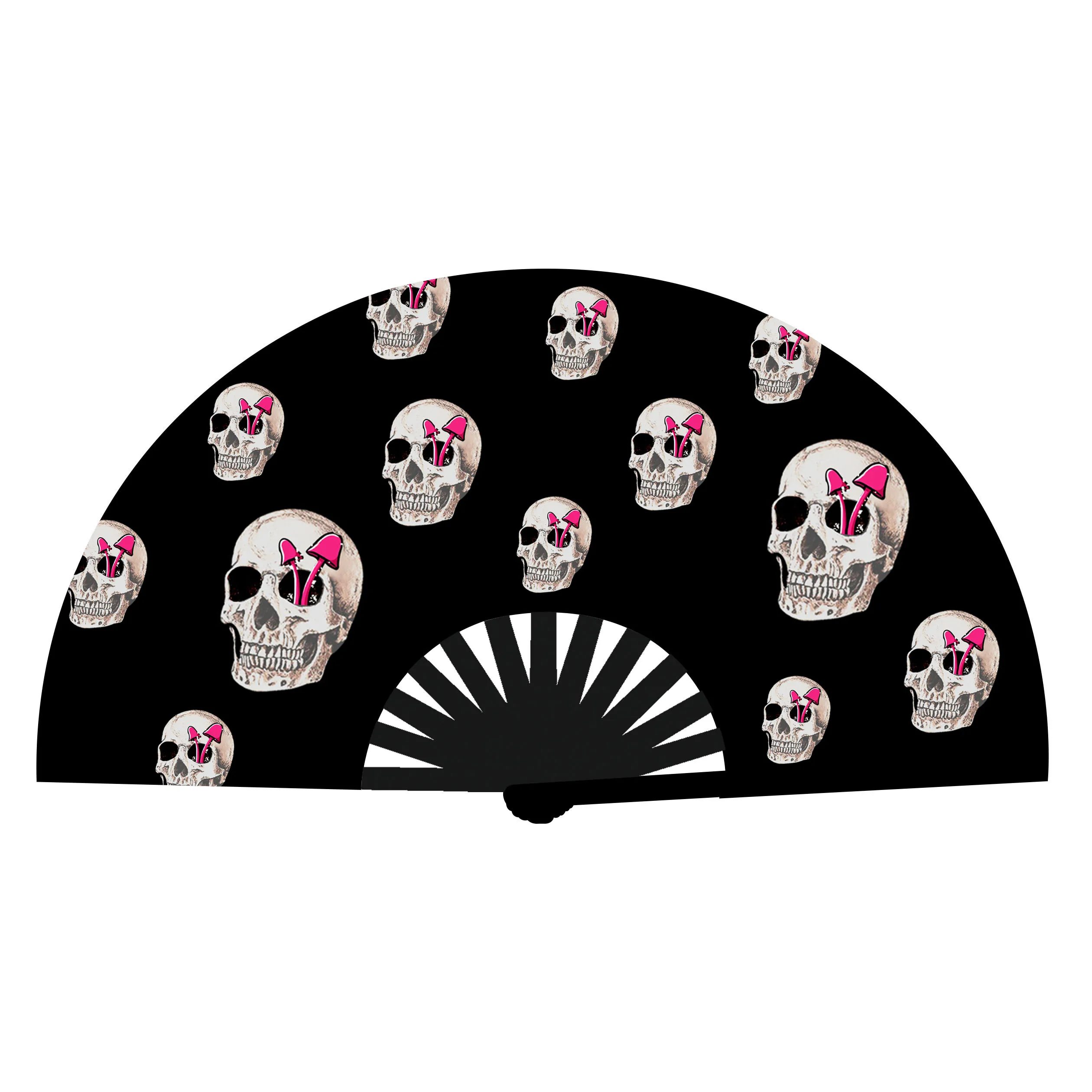 

Chinese Manufacturer Oversized Full Color Printed Design Clap Cheeks Handheld Fan