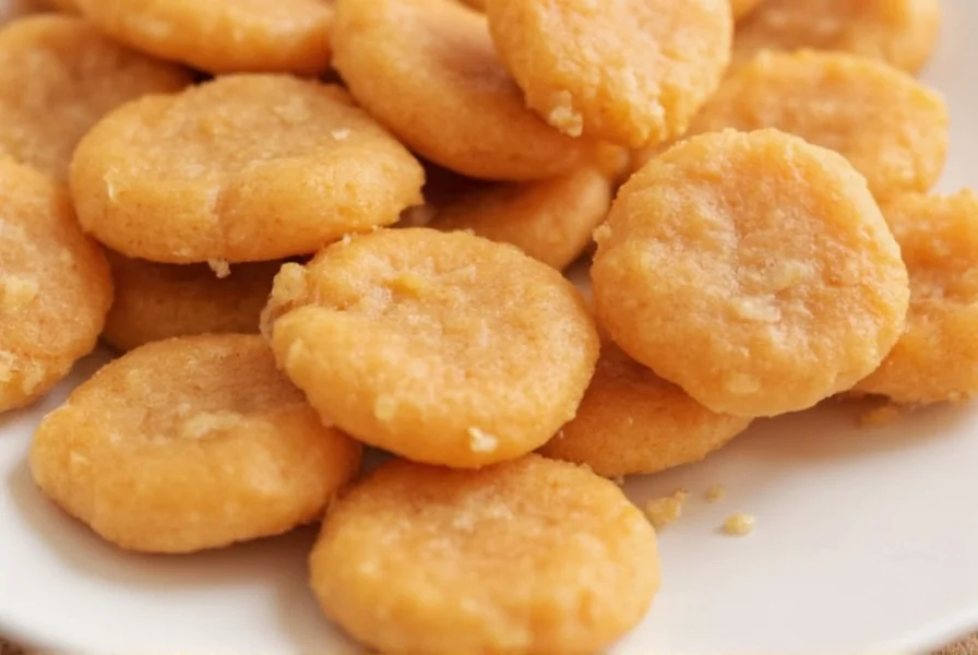 Finished homemade ginger root candy pieces in a glass jar