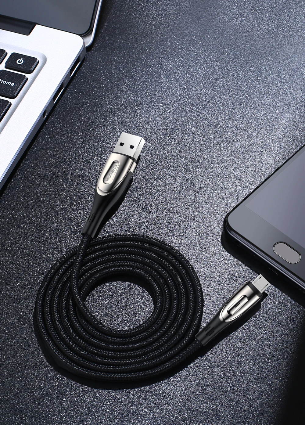 Joyroom data charger top selling led light fast 3m micro usb cable