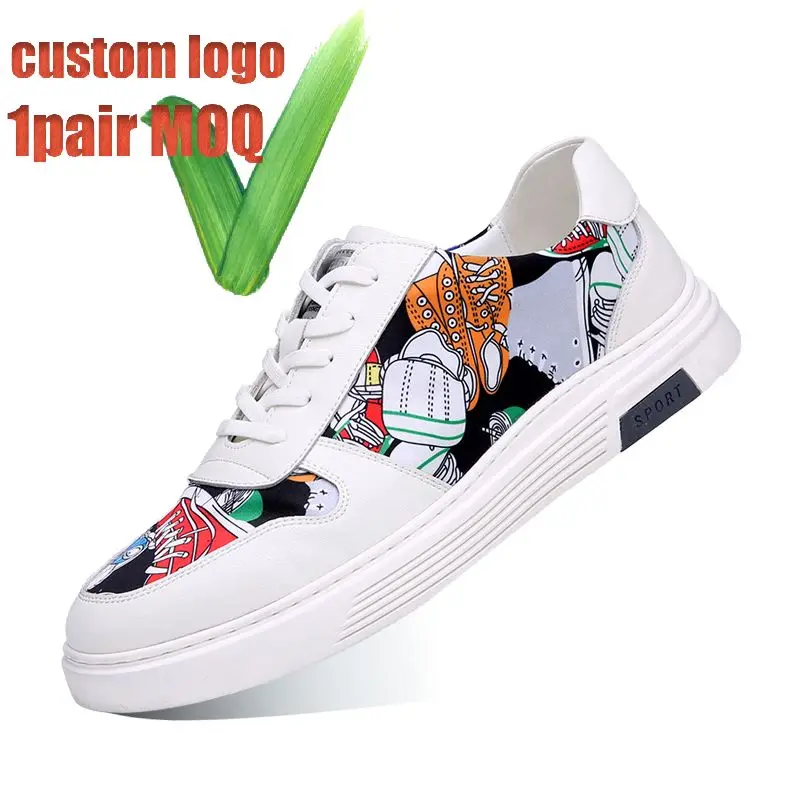 

Amazon top seller Sneakers Logo Men Footwear Private Label Star Sneaker Custom Casual Shoes