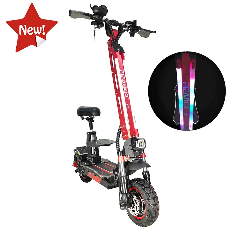 

China Factory Price Electric Scooter 3200W 60V Two Wheel Adult Powerful Scooter