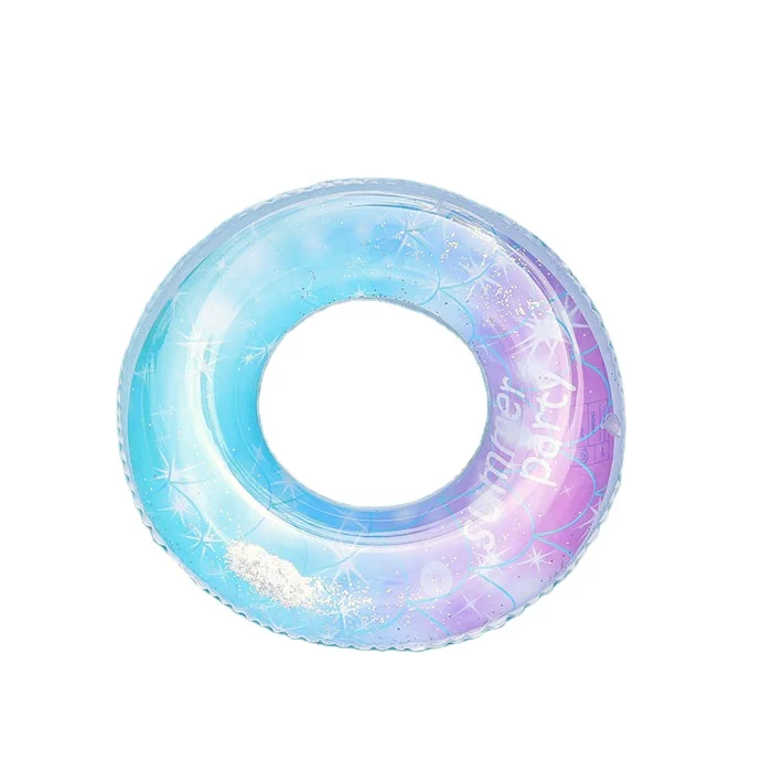 

Drop shipping shiny sequins girl women fashion explosion-proof children hot sale swimming ring