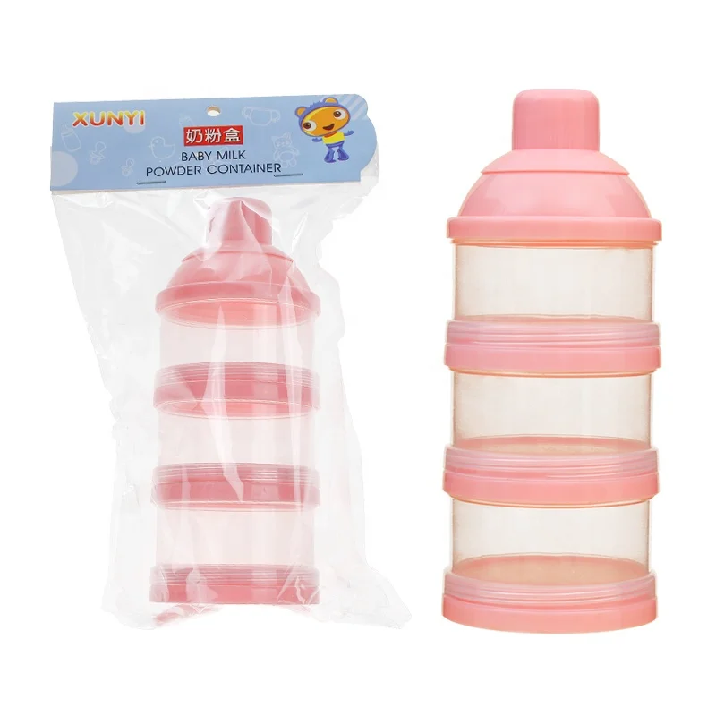 

Food grade milk powder box, PP milk powder container for baby