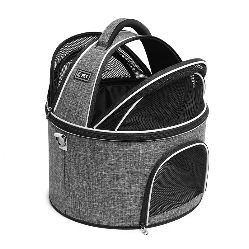 

High Quality new product portable puppy travel bag organizer Pet Tote pet training 2022 cozy breathable bags pet carriers bags