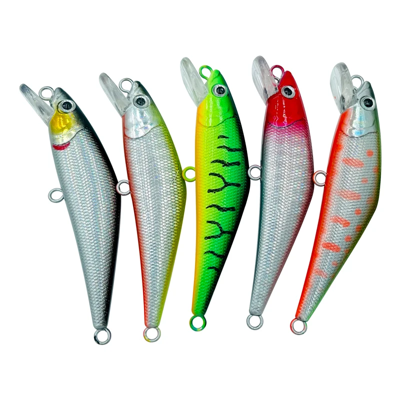 

Artificial Hard Fishing Lures Slow floating minnow swimbait artificial sinking hard fishing lure minnow lure, Vavious colors