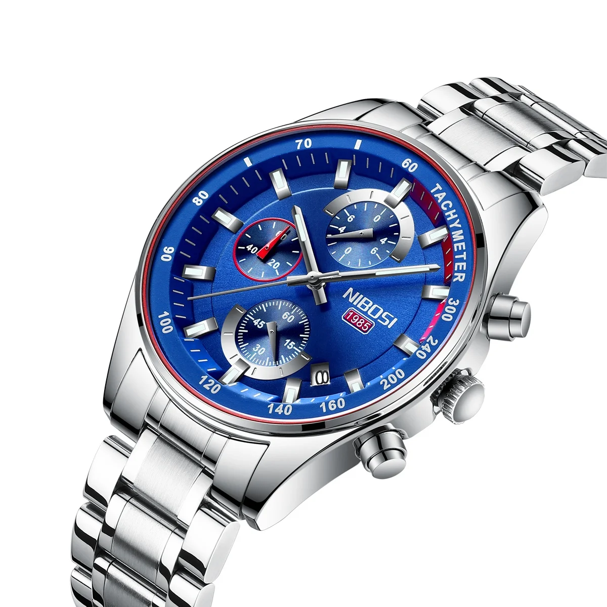 

NIBOSI 2375 Mens Watches Top Brand Luxury Sport Quartz Male Clock Military Waterproof Chronograph Relogio Masculino dropshipping