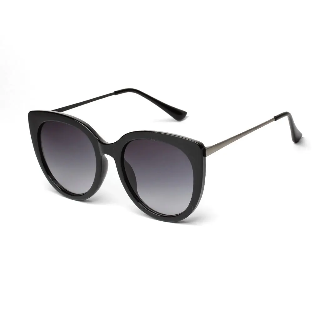 

1196 Low price retro rectangle sunglass 2021 men women metal frame polarized black lens sunglasses unisex