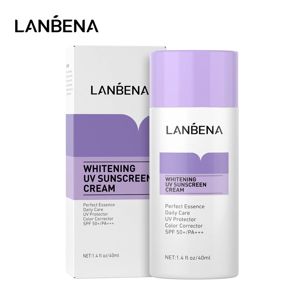 

Lanbena Isolation Cream 40ml Foreign Trade Hot Selling Sunscreen Mineral Face Cream