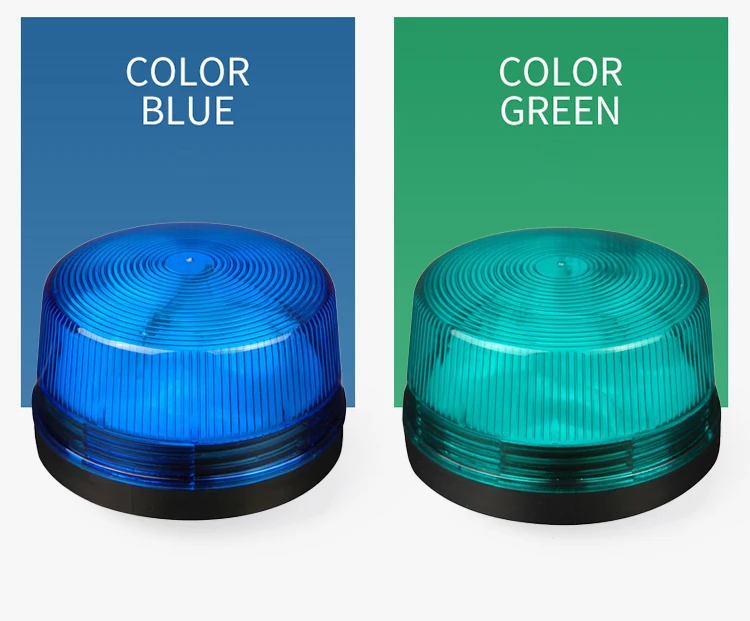 Dc 12v/24v Waterproof Security Strobe Alarm Light Signal Warning Siren
