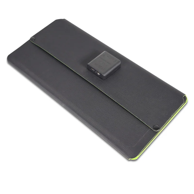 
60W Solar Panel Charger High Efficiency 18V DC & 5V USB Output Power Supply Portable Foldable Charger for Laptop Phone 