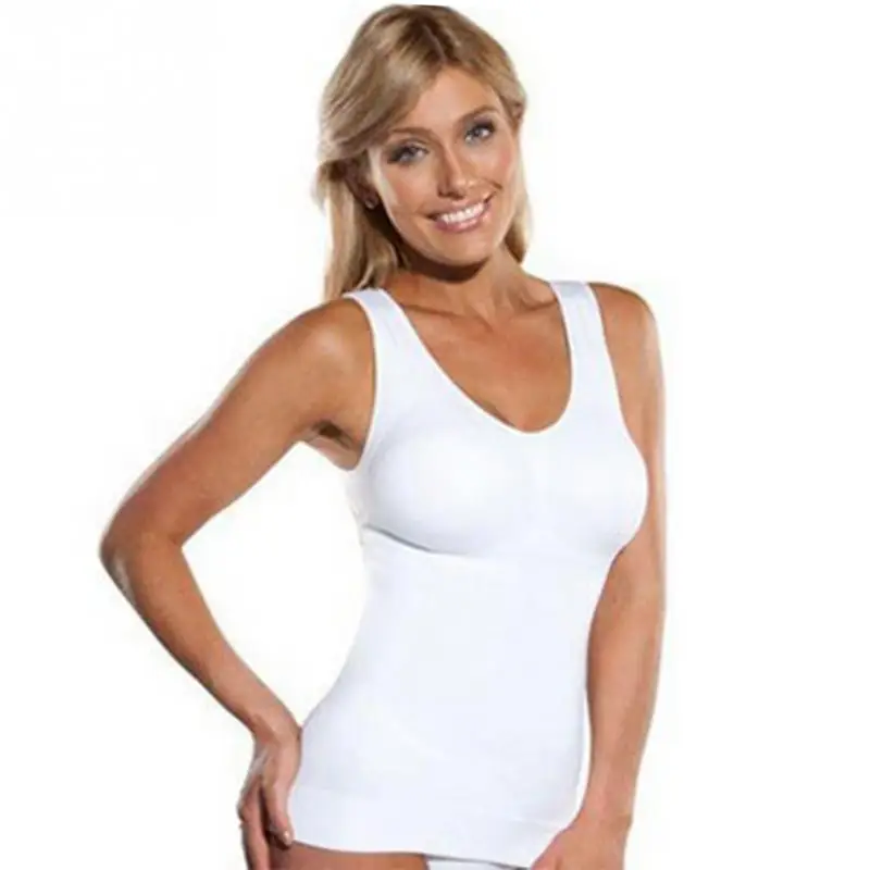 

Camisole Shapewear Women Seamless Camisole Tank Tops Fajas Colombianas Tummy Control Shapewear Elastic Undershirts, Six color for choose,and custom color acceptable