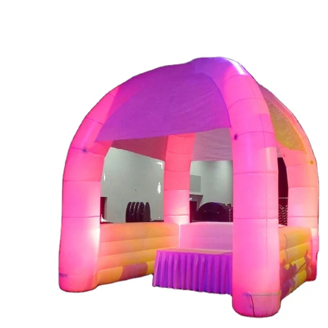 

New design inflatable spider dome tent led light Inflatable spider tent for outdoor concert event, Customized