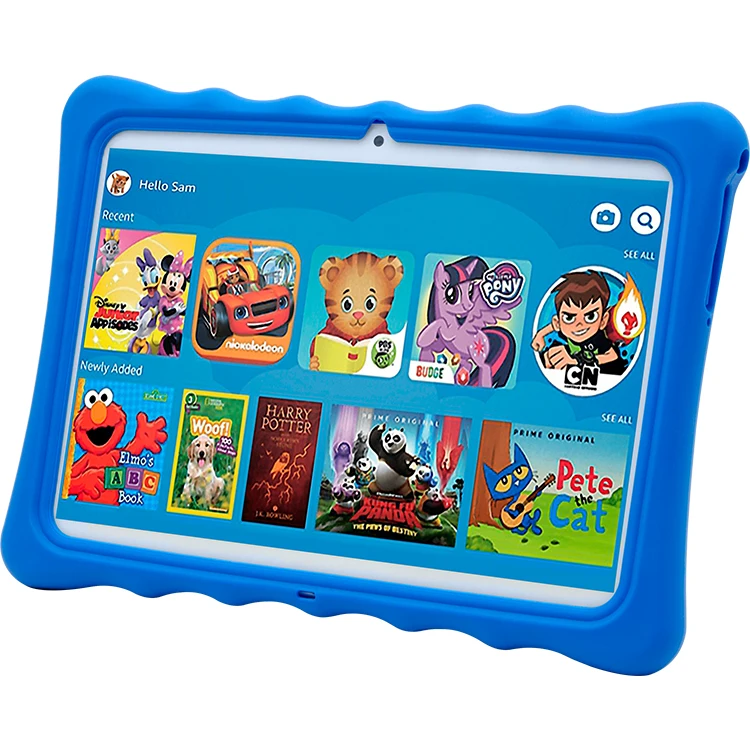 

Cheap kids educational 4gb ram tablet home study smart phone touch screen android 10 inch tablet, Pink orange blue green