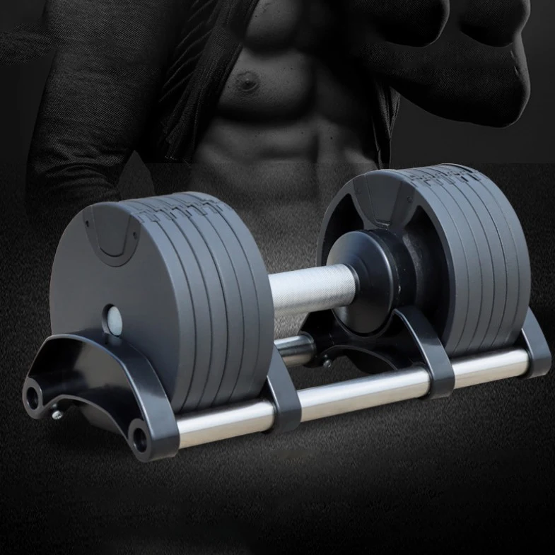 

Wholesale Dropshipping Smart 20kg/32kg/36kg Fitness Equipment In Stock Body Building Custom Adjustable Dumbbells