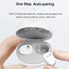 TWS Bluetooth 5.0 Elegant Cobblestone Earphone Wireless 4D Stereo Music Call Earbuds Waterproof In-Ear Headset With Charging Box