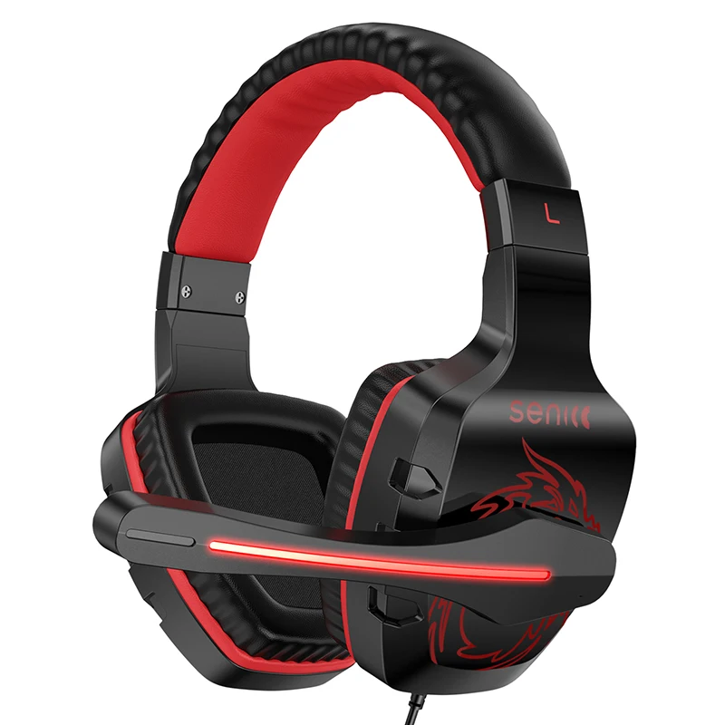 

Factory supply 7.1 Gaming Headset Noise Canceling Gaming Headphone Digital virtual multichannel Sound for Internet Bar Gamer