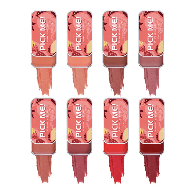 

Private Label Wholesale Cream Blush Private Label Custom Cream Blush Blusher, Multi-colored