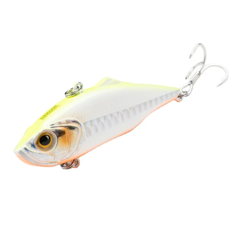 

5504 New Floating Minnow Jerkbait Wobbler Hard Bait Fishing Lure With Moving Balls For Seawater Fisihing, 6 colors