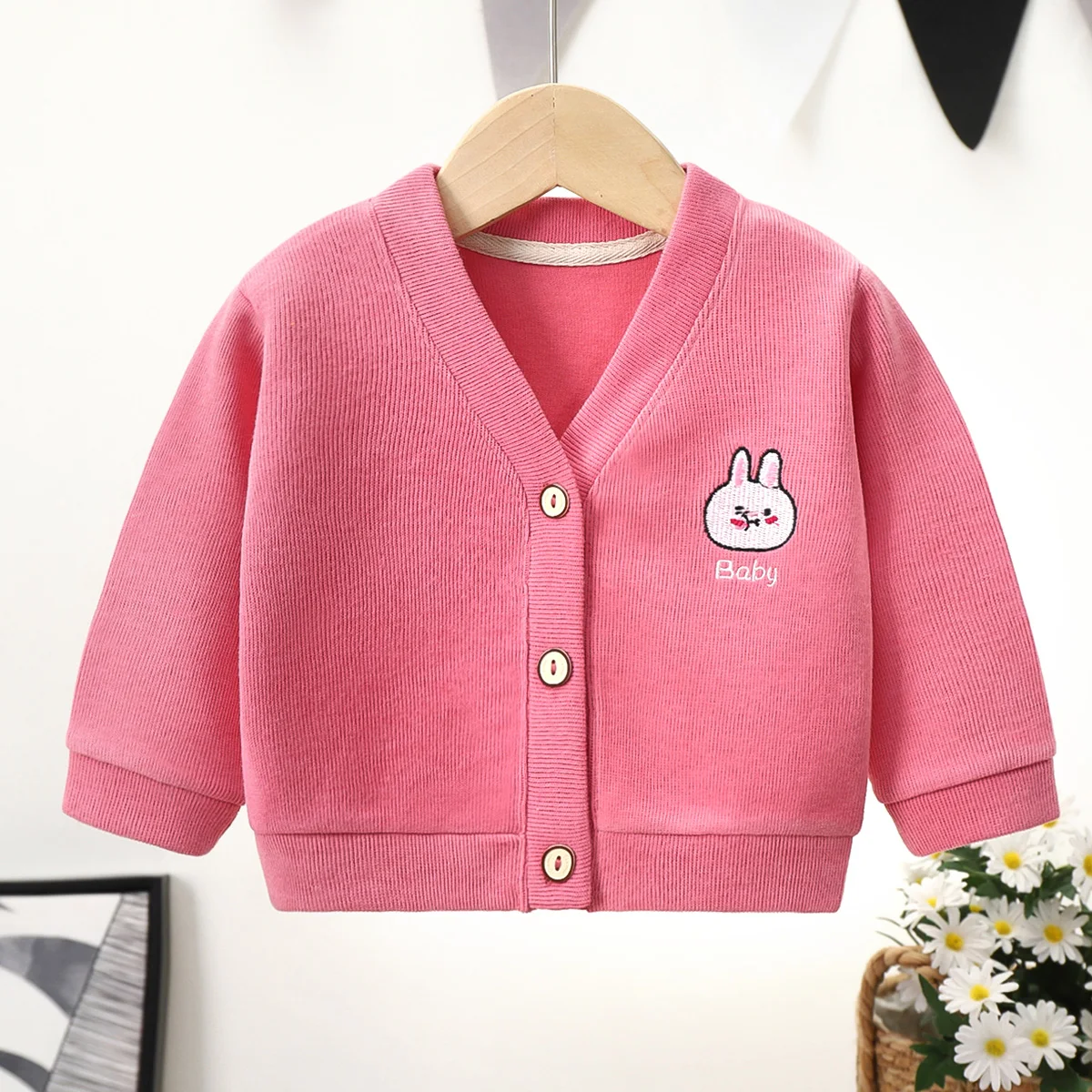

2022 kids newborn jackets baby designer red trench puffer coats girl outwear winter cartoon, Pink