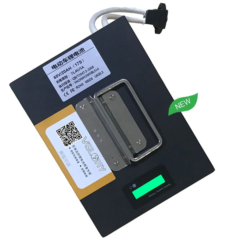 Highly efficient charge 60v lithium ion battery packs