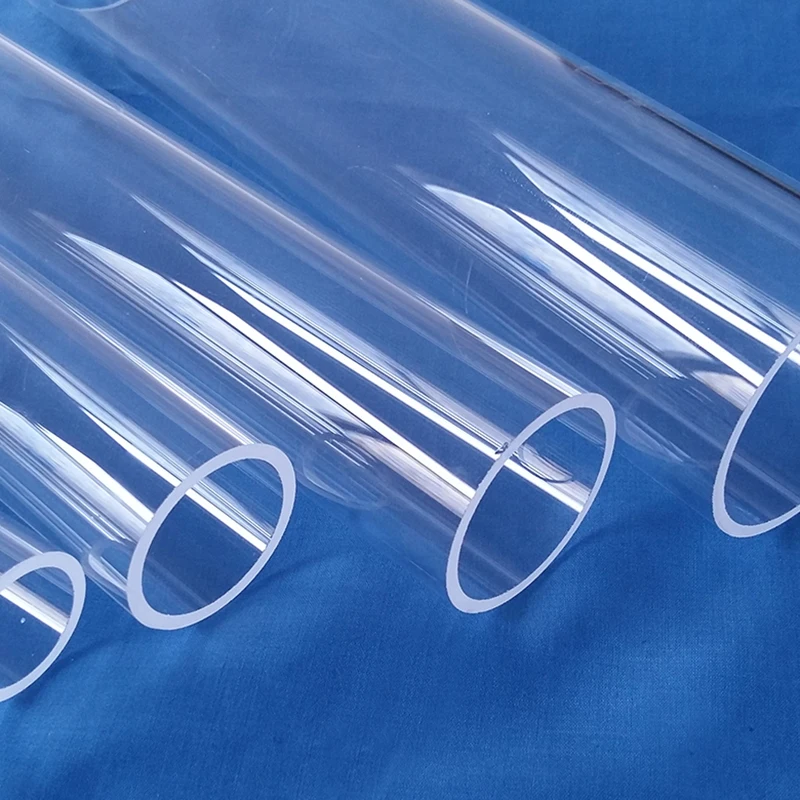 标明尺寸开石英管耐高温石英玻璃试管