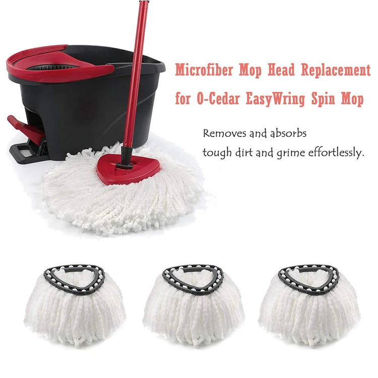 Microfiber Mop Head Refills Easy Cleaning Mop Head Replacement Buy