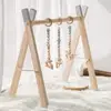 Wood Baby Gym Frame Activity Gym Wooden Baby Toy