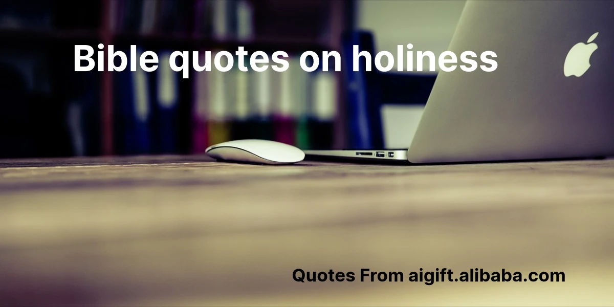 bible quotes on holiness