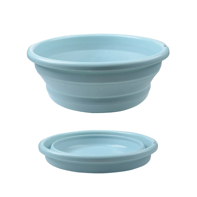 

ECO-Friendly Silicone Plastic Folding Collapsible Washbasin