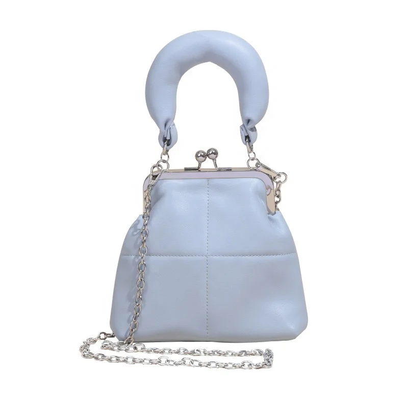 

Korean Ladies Quality Casual Clip Chain Shoulder Clutch Bags Handbags For Women