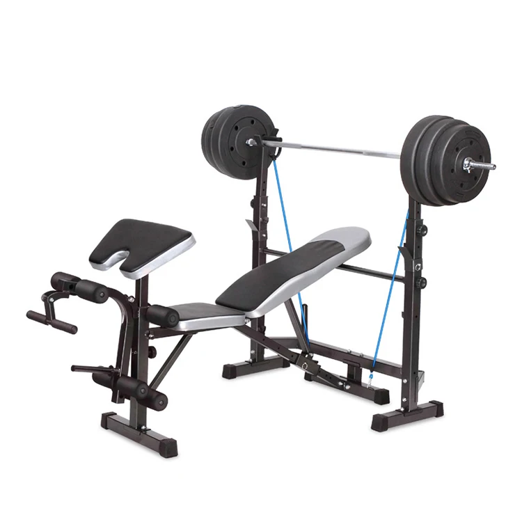 

NEW Adjustable Fitness Equipment Free-installation Foldable Weight Lifting Bench Multi-Purpose Incline Weight commercial Benchs