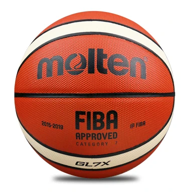 

PU Leather Official Match Standard Size and Weight Cheap Price Molten GL7X basketball
