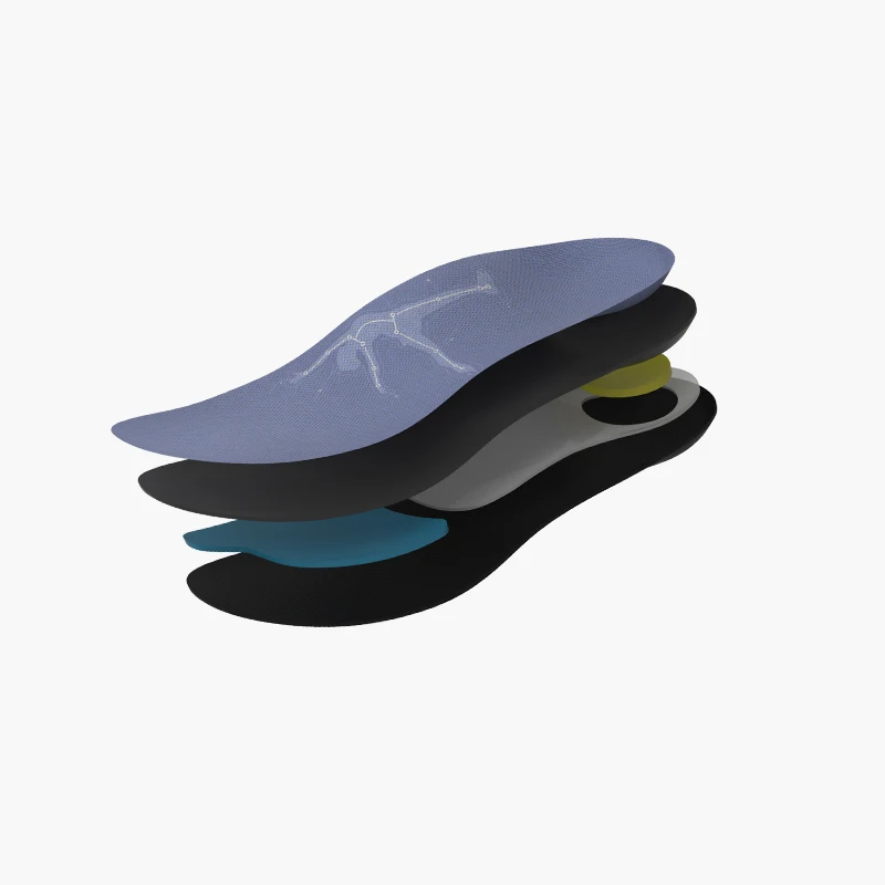 

2021 new Professional functional sport foot pads wholesale OEM arch support Quick custom EVA figure skating insole, Customized