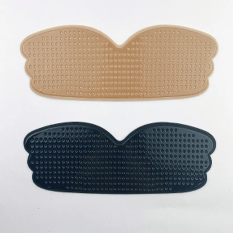

Super gathered one piece Strapless silicone bra patch