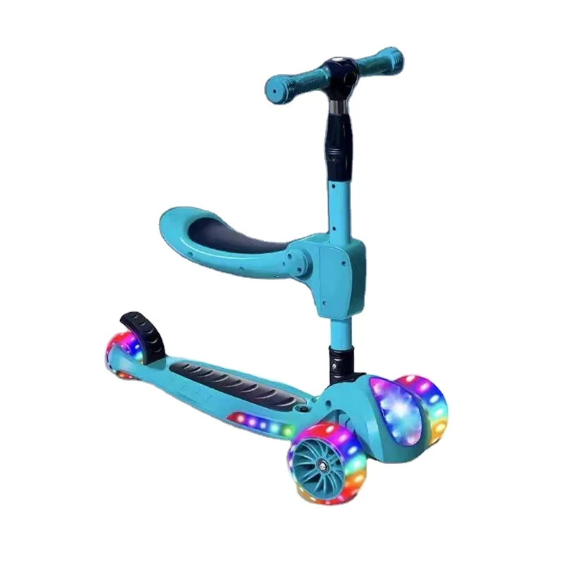 

2021 new style three in one foldable children's scooter