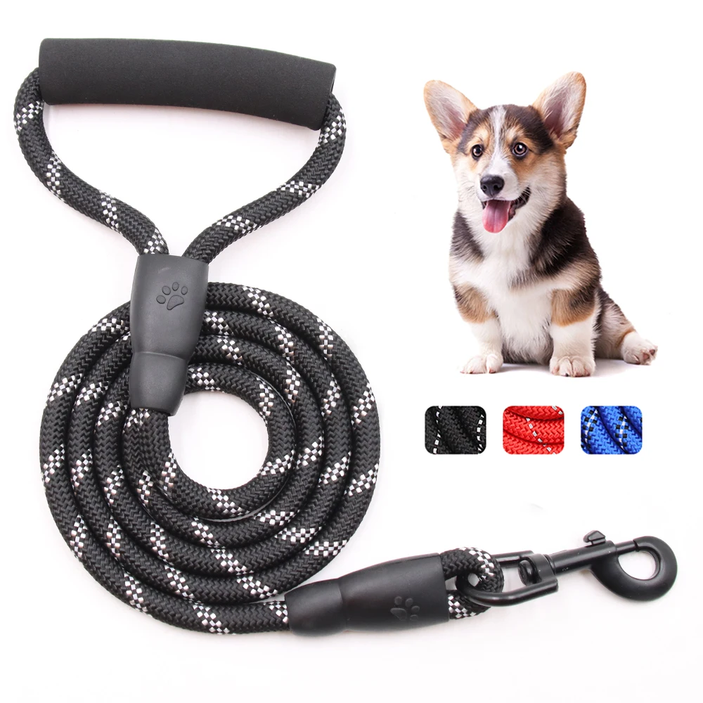 

Dog Leash Running Walk Train For Large Small Cat Pets Leashes Reflective Durable Dog Leash Nylon Rope Pet Supplies
