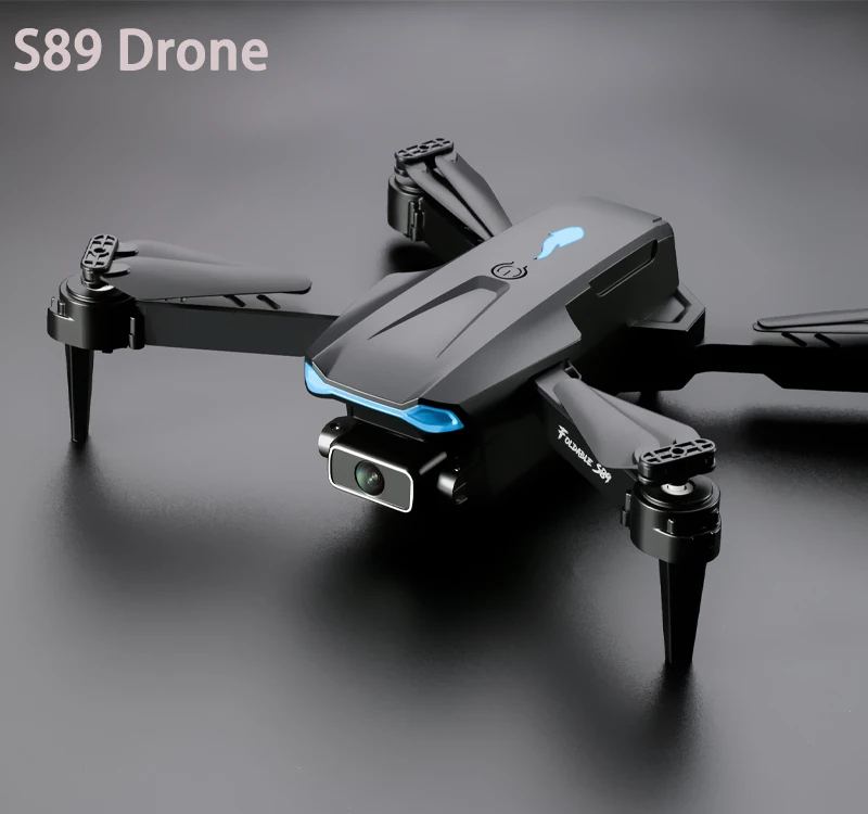 

2021 Hot Sale S89 Mini Drone 4k High-definition Aerial Photography Dual Camera Remote Drone With Camear, Black