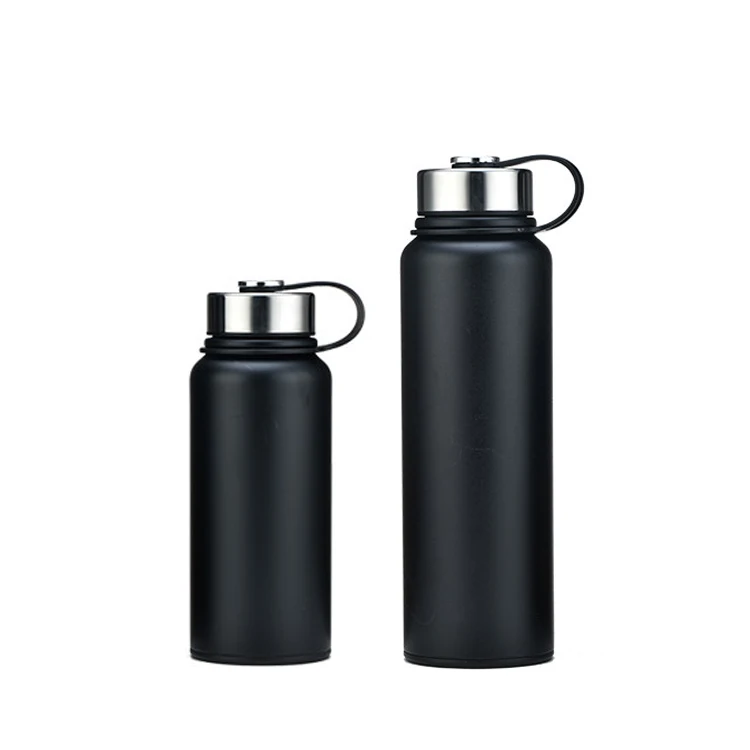 

BSCI factory Hot selling High quality business custom printed powder coating hot water flask reusable popular gym bottle