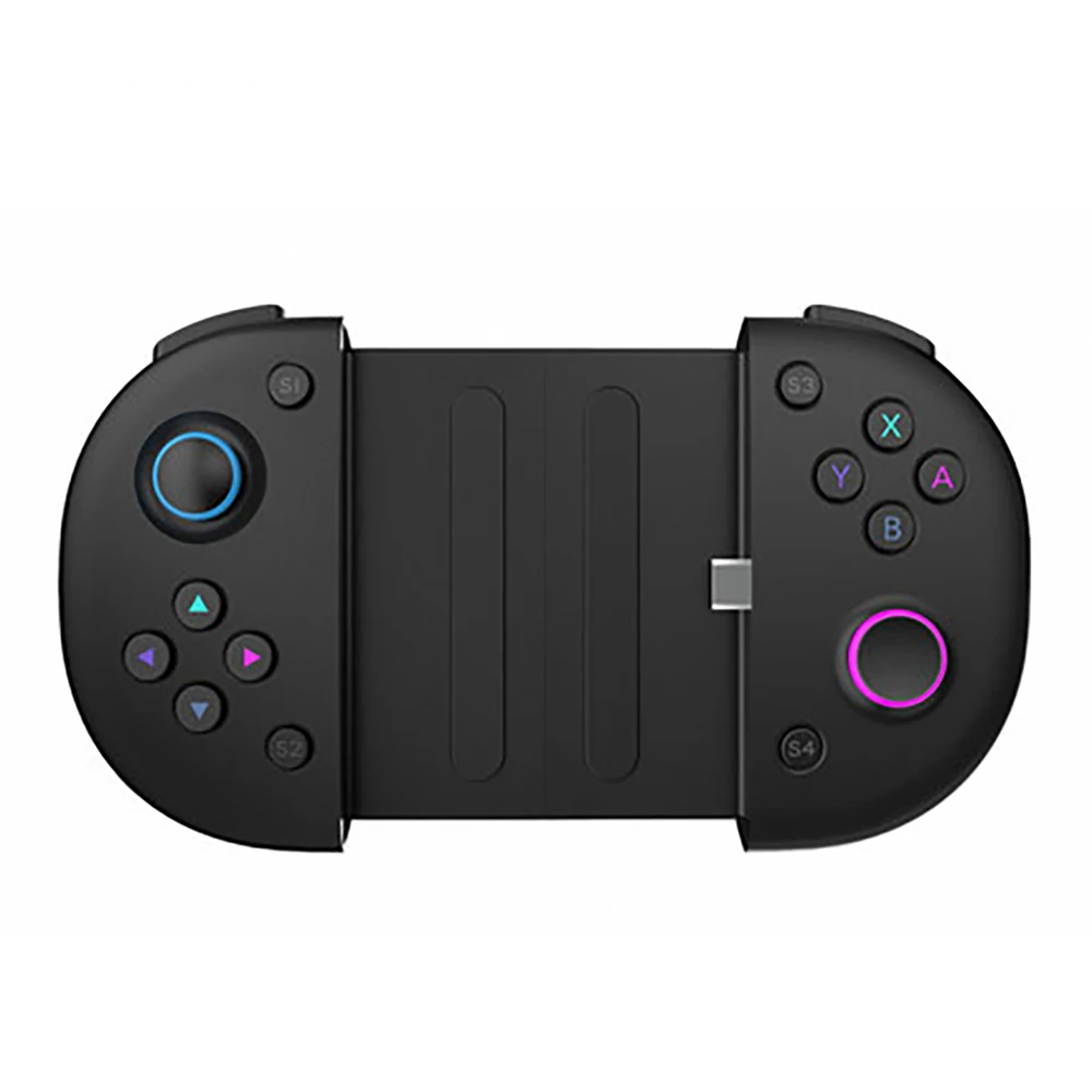 

Game Handle Black Telescopic Type C Sensitive Controller Mobile Phones Gaming Adults Boys Entertainment