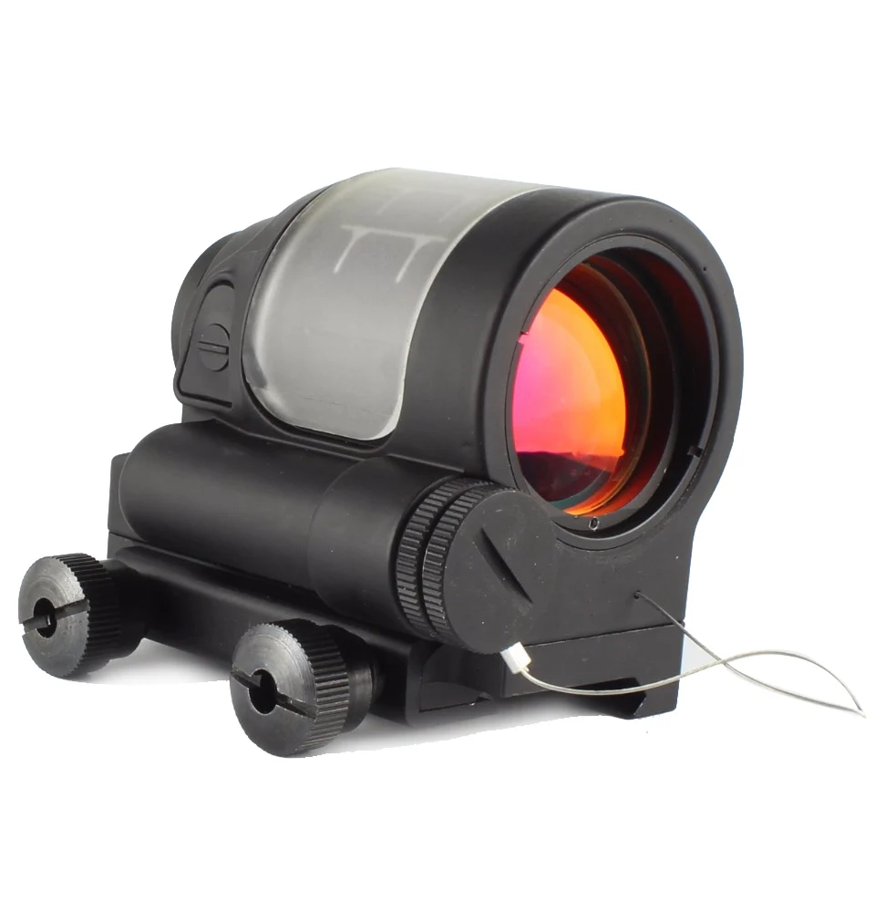 

Tactical Hunting Sight Scope solar red dot sight SRS Reflex 1x38 Red Dot Iron Optics Riflescope For Airgun, Black