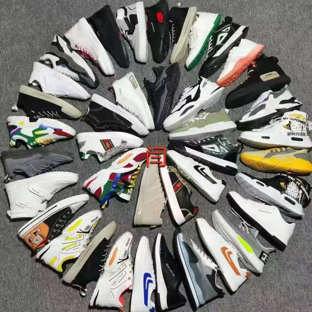 

2022 new model mix sneaker style shoes stock breathable popular hot selling top quality causal soccer running sport shoe for men, Mix color