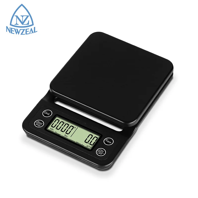 

Low Price 3Kg Aaabattery Timer Kitchen Weighing Scales Digital Weight Coffee Electronic Scale For Coffee