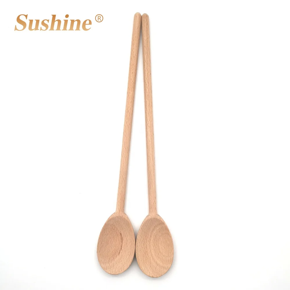 

kitchen food grade beech wood coffee spoon professional factory customized with 30 years experience, Natural