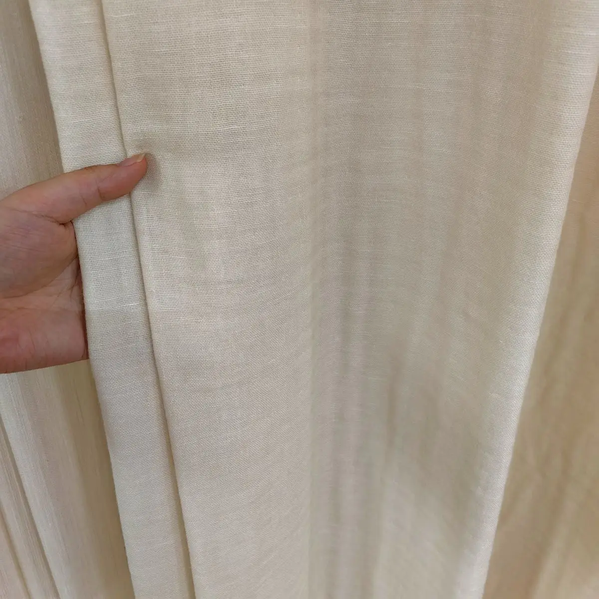 Wholesale Sheer Curtains 2 Layers Sheer Fabric Composite Voile Transparent Curtain Drapes for the Living Room