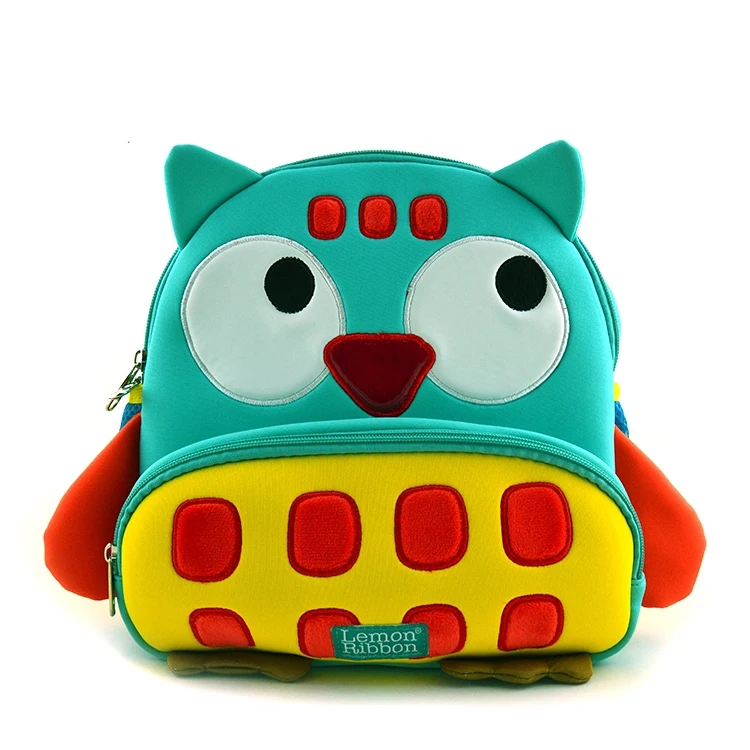 

Cute Neoprene animal bags can be customized children's backpacks, Customized color