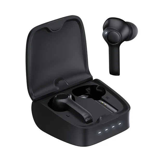 

Original Custom 2021 High Quality Wireless Ear Buds Earbuds Headphon OEM TWS with Microphone Leather Case